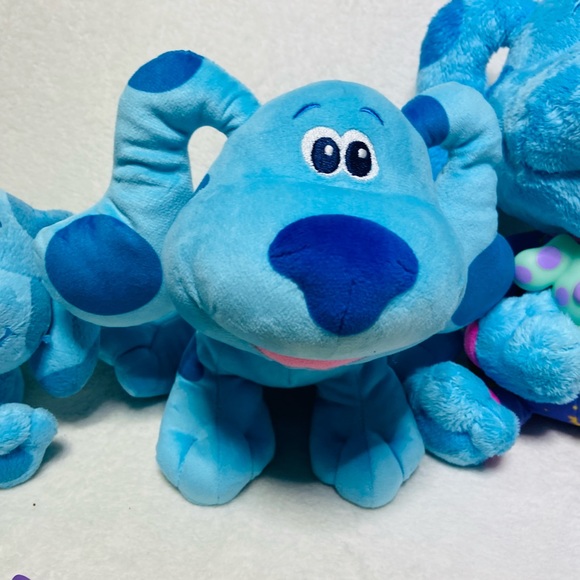 Nick Jr Blues Clues Toy Lot Learning Plush Blues Clues Plush 3D Puzzle - Picture 3 of 9